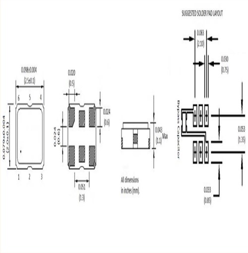 光纖通信6G晶振,M252048LN75.000MHz,MTRONPTI差分晶體振蕩器