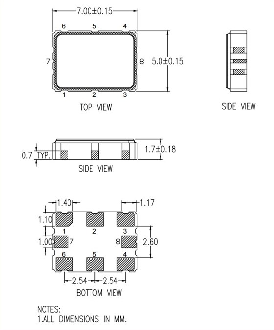 XP尺寸7050 XP尺寸7050