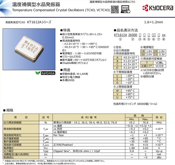 KT1612A 1