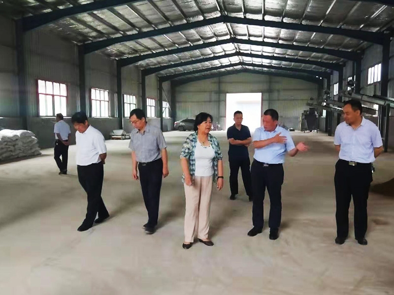 省畜牧獸醫局來我司調研