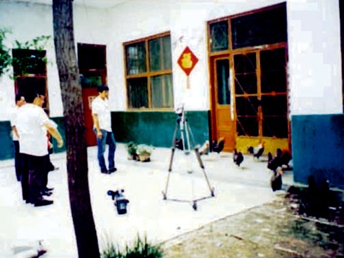 《鄉村季風》來我場采訪