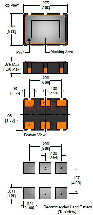 FV7 7050 MEMS VCXO